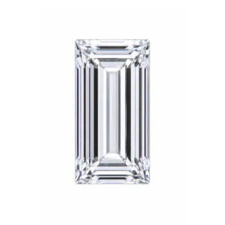 Baguette cut cubic zirconia