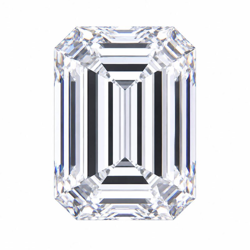 emerald cut cubic zirconia