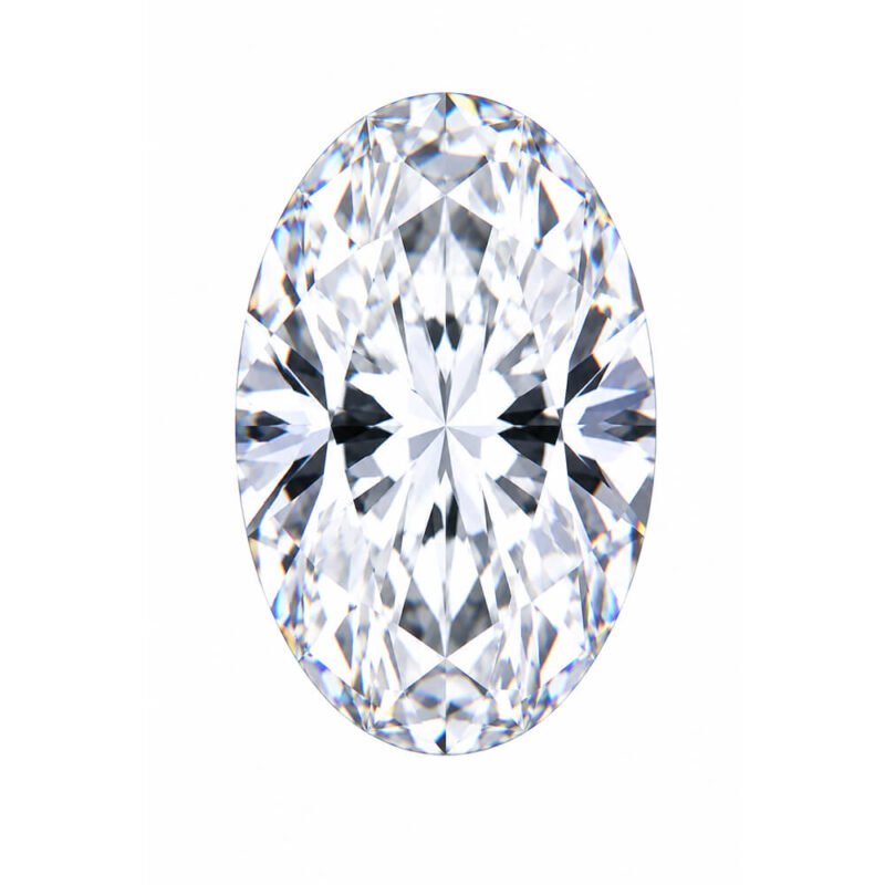 oval cut cubic zirconia