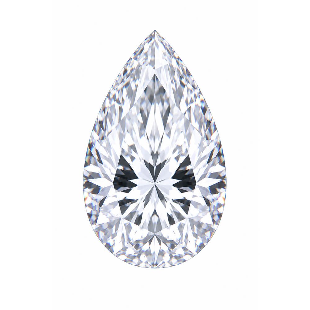 pear cut cubic zirconia