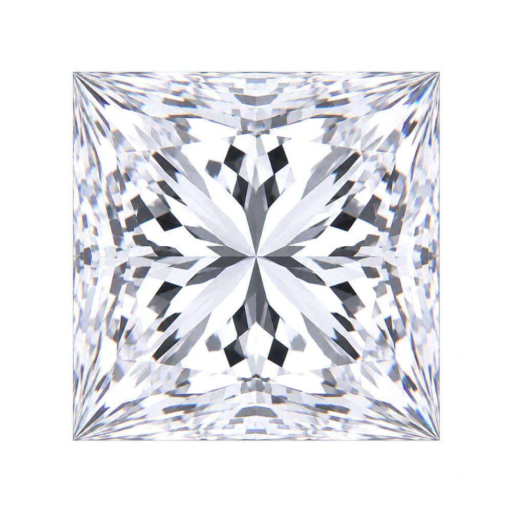 princess cut cubic zirconia