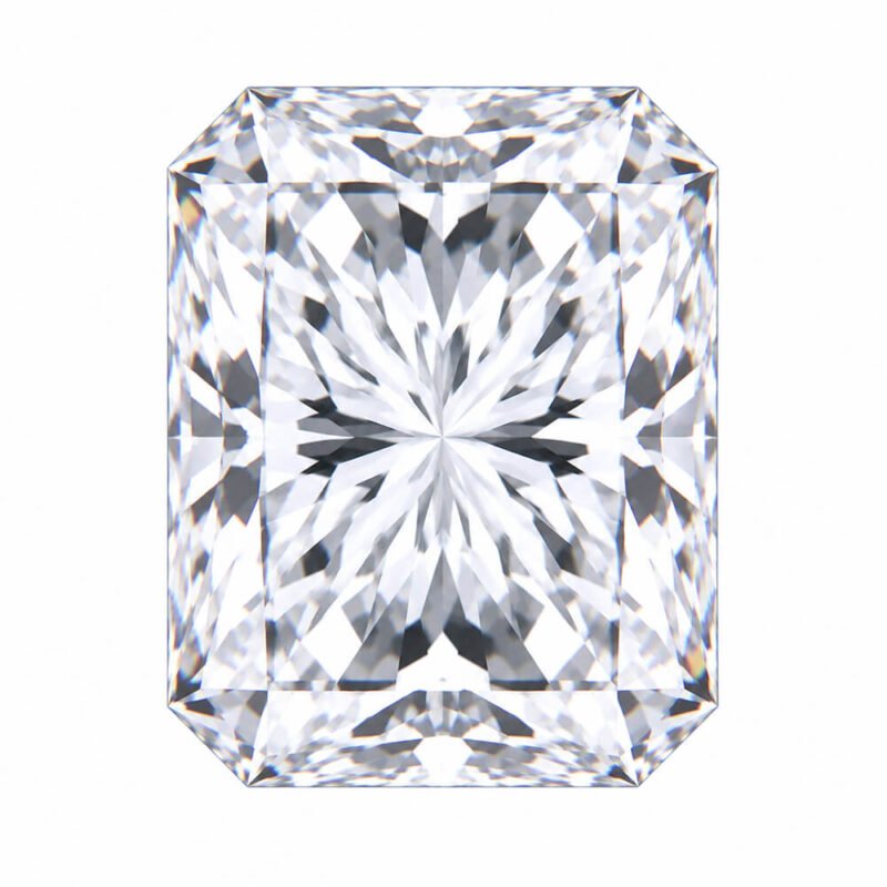 radiant cut cubic zirconia