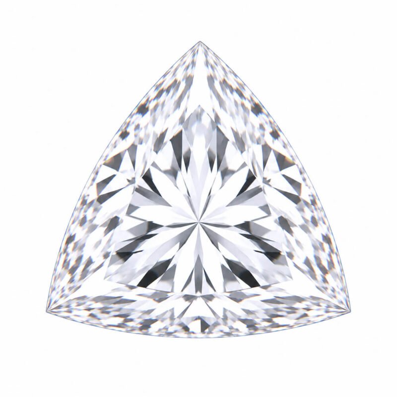 trillion cut cubic zirconia
