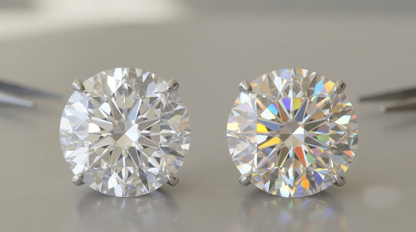 What is the difference between cubic zirconia and moissanite