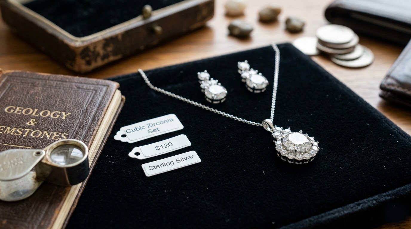 is cubic zirconia jewelry worth anything