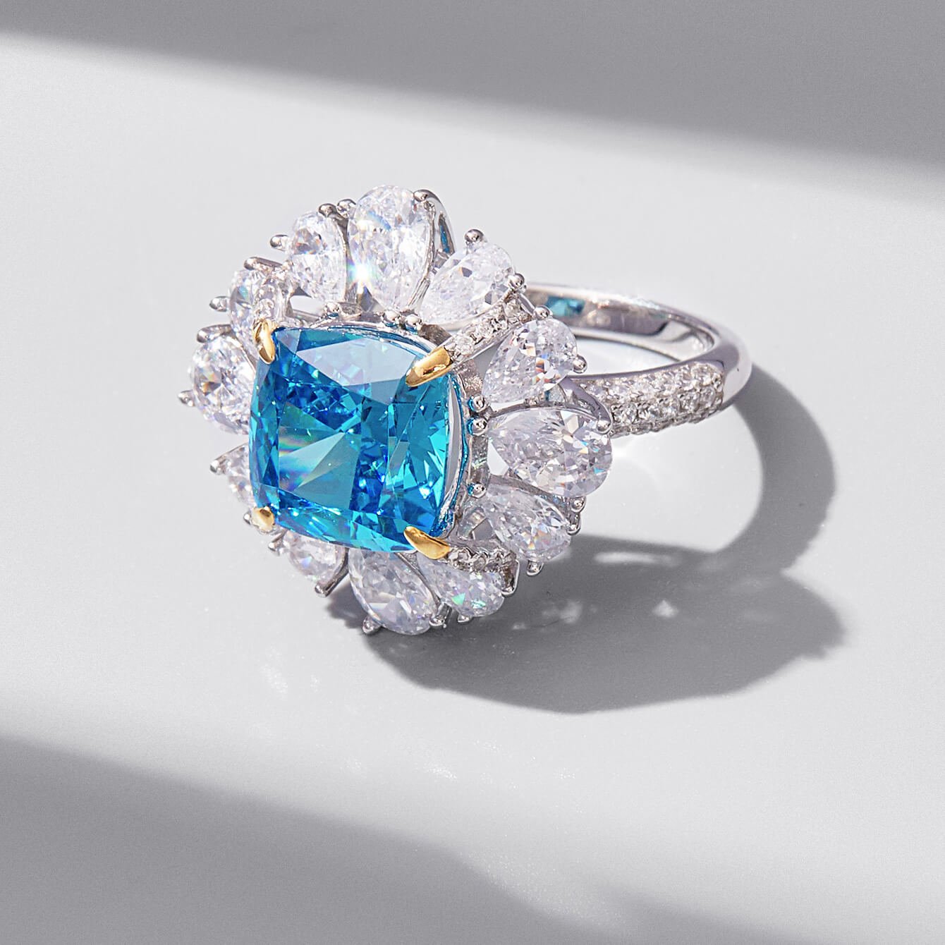 Cushion crushed ice cut blue cubic zirconia engagement ring o 1hfdlq9hf143511p915s0lj81jg12p