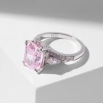 Radiant crushed ice cut pink cubic zirconia engagement ring 4 o 1hfgnp441ckp1rpf1134rn31nblqi